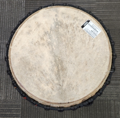 Store Special Product - African Drum S Partial Carved Bottom 10x19