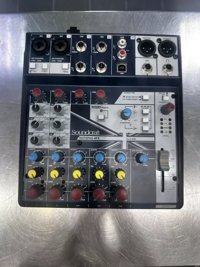 Store Special Product - Soundcraft - NOTEPAD-8FX