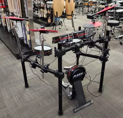 Store Special Product - Alesis SE Command Kit with Mesh Pads in Red