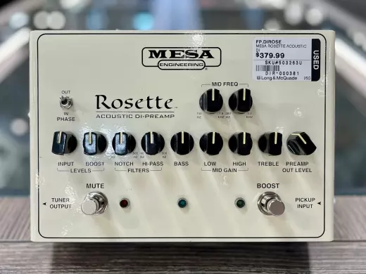 Store Special Product - Mesa Boogie - Rosette Acoustic DI