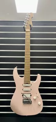 Store Special Product - Charvel Guitars - Pro-Mod DK24 HSS 2PT CM, Caramelized Maple Fingerboard - Satin Shell Pink