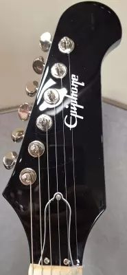 Store Special Product - Epiphone -Dave Grohl DG-335 Electric Guitar with Hardshell Case - Pelham Blue
