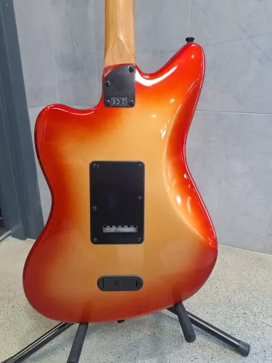 Store Special Product - Squier - Contemporary Active Jazzmaster HH, Laurel Fingerboard - Sunset Metallic