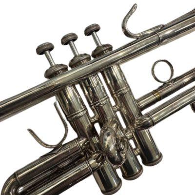 Store Special Product - BACH ML BORE SILVER PLATED TRUMPET