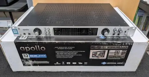 Store Special Product - Universal Audio Apollo Quad Thunderbolt 3 / Firewire Audio Interface