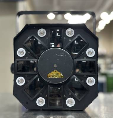 Store Special Product - American DJ - DMX 3-in-1 LED Effect Fixture w/ 6x 5W RGBWYP Laser Strobe