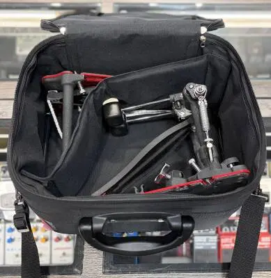 Store Special Product - Drum Workshop - 5000 Series Turbo Double Bass Drum Pedal with Bag