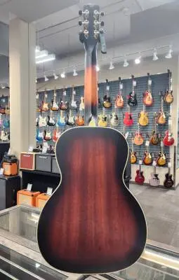 Store Special Product - Gretsch Guitars - G9240 Alligator Round-Neck, Mahogany Body Biscuit Cone Resonator Guitar - 2-Colour Sunburst