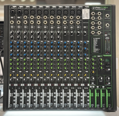 Store Special Product - Mackie - ProFX16v3 16-Channel 4 Bus Professional Effects Mixer with USB