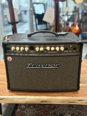 Store Special Product - Traynor - 2-Channel Compact Stereo Acoustic Guitar Amp - 65 Watts