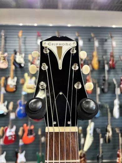Store Special Product - Epiphone - Crestwood Custom with Tremotone Tailpiece - Polaris White