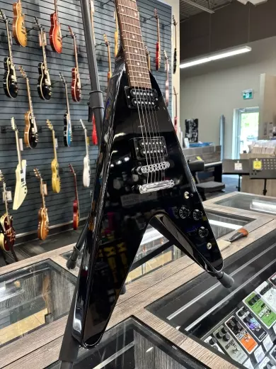 Store Special Product - Gibson - 80s Flying V - Ebony