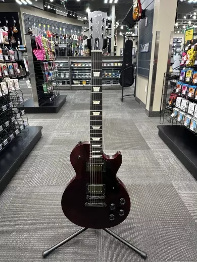Store Special Product - Gibson - Les Paul Modern Studio Electric Guitar - Wine Red Satin