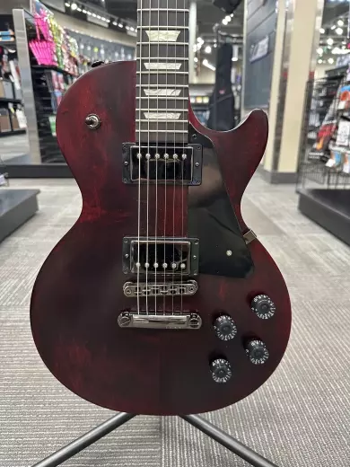 Store Special Product - Gibson - Les Paul Modern Studio Electric Guitar - Wine Red Satin