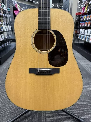 Store Special Product - Martin Guitars - D-18 Standard Dreadnought Acoustic Guitar w/Case - Satin Finish