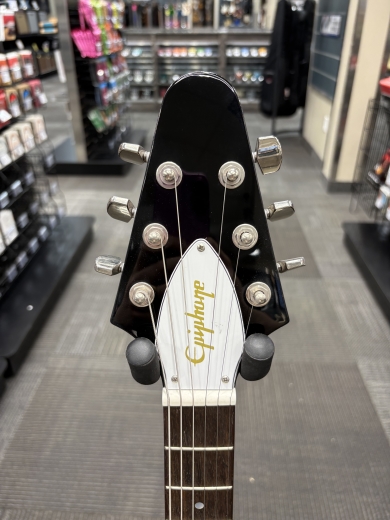 Store Special Product - Epiphone - Kirk Hammett 1979 Flying V with Case - Ebony