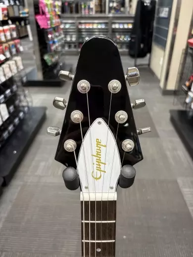 Store Special Product - Epiphone - Kirk Hammett 1979 Flying V with Case - Ebony