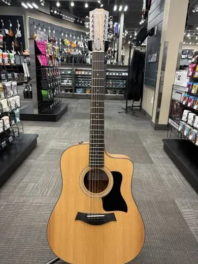 Store Special Product - Taylor Guitars - 150ce 12-String Dreadnought Sapele/Spruce Acoustic/Electric Guitar with Gigbag