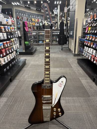 Store Special Product - Gibson Custom Shop - 1963 Firebird V w/Maestro VOS - Vintage Sunburst