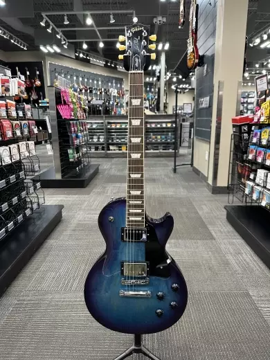 Store Special Product - Gibson - Les Paul Studio Electric Guitar with Softshell Case - Blueberry Burst