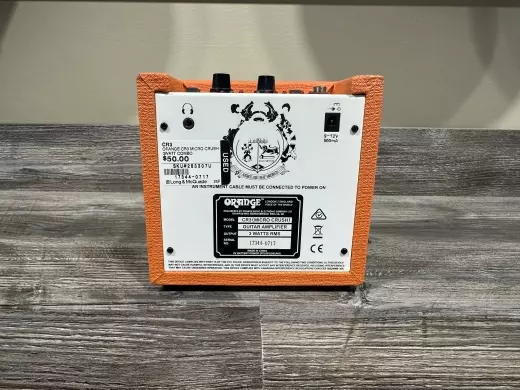 Store Special Product - Orange Amplifiers - Micro Crush - 3 Watt Combo Amp