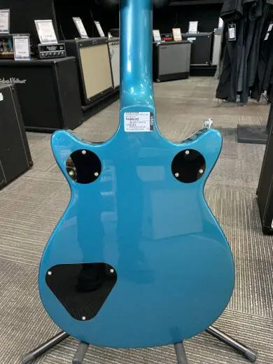 Store Special Product - G5222 Electromatic Double Jet BT with V-Stoptail, Laurel Fingerboard - Ocean Turquoise