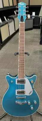 Store Special Product - G5222 Electromatic Double Jet BT with V-Stoptail, Laurel Fingerboard - Ocean Turquoise