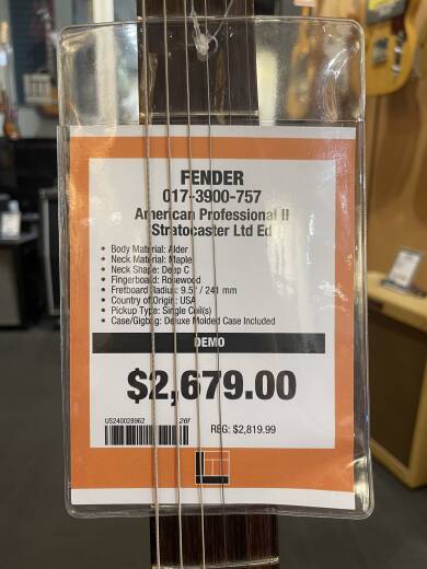 Store Special Product - Fender - 017-3900-757