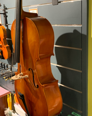 Store Special Product - Eastman Strings - VC80ST Laminate Cello Outfit - 3/4