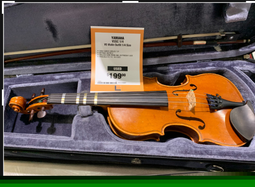 Store Special Product - Yamaha V5 1/4 Violin