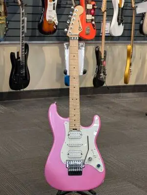 Store Special Product - Charvel Guitars - Pro-Mod So-Cal Style 1 HSH FR M, Maple Fingerboard - Platinum Pink