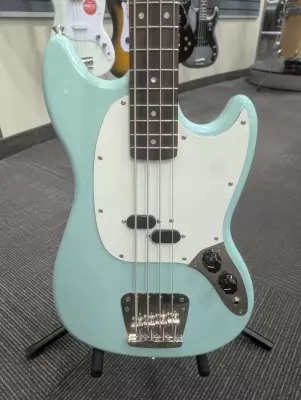 Store Special Product - Squier: Classic Vibe 60s Mustang Bass Guitar - Surf Green