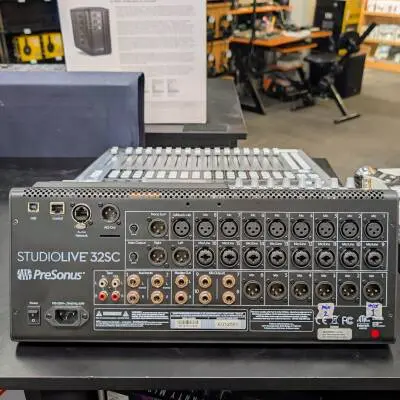 Store Special Product - PreSonus - StudioLive 32SC - 32-Channel Digital Mixer and USB Audio Interface