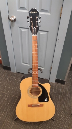 Store Special Product - EPIPHONE J15EC ACOUSTIC/ELECTRIC NATURAL