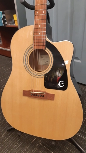 Store Special Product - EPIPHONE J15EC ACOUSTIC/ELECTRIC NATURAL