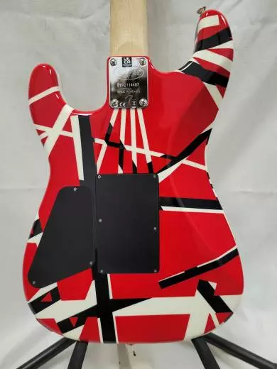 Store Special Product - EVH - Stripe Series Electric Guitar - Red/Black/White