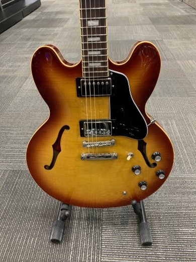 Store Special Product - Epiphone - Inspired by Gibson ES-335 Figured - Raspberry Teaburst