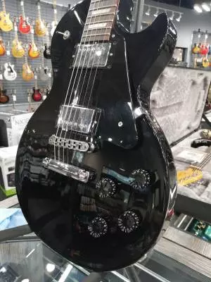 Store Special Product - GIBSON LP STUDIO EBONY W/SOFT
