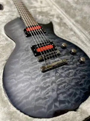 Store Special Product - ESP Guitars - LBB600BQMSTBLKS