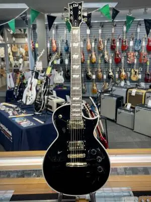 Store Special Product - ESP Guitars - LTD Single Cut Set-Neck Guitar - Black