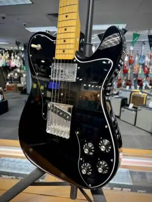 Store Special Product - Fender - American Vintage II 1977 Telecaster Custom, Maple Fingerboard - Black