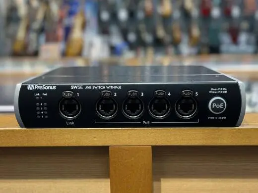 Store Special Product - PreSonus - SW5E 5-Port AVB Switch w/ PoE