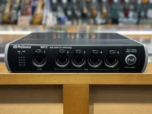 Store Special Product - PreSonus - SW5E 5-Port AVB Switch w/ PoE