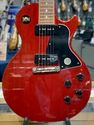 Store Special Product - Gibson - Les Paul Special Electric Guitar with Hardshell Case - Vintage Cherry