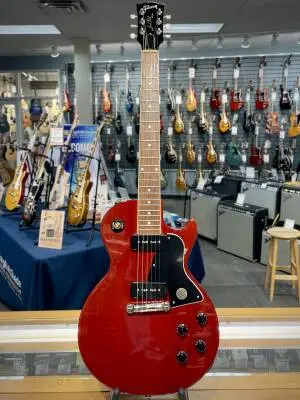 Store Special Product - Gibson - Les Paul Special Electric Guitar with Hardshell Case - Vintage Cherry