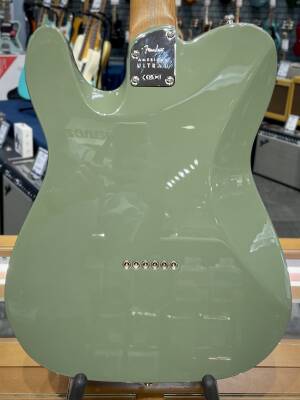 Store Special Product - Fender - Limited Edition American Ultra II Telecaster, Roasted Maple Fingerboard - Antique Olive