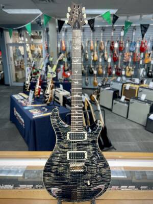 Store Special Product - PRS Guitars - Custom 24-08 Electric Guitar with Hardshell Case - Faded Whale Blue