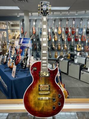 Store Special Product - Gibson Custom Shop - Les Paul Axcess Custom Ebony Fingerboard - Bengal Burst