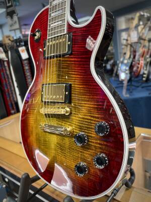 Store Special Product - Gibson Custom Shop - Les Paul Axcess Custom Ebony Fingerboard - Bengal Burst