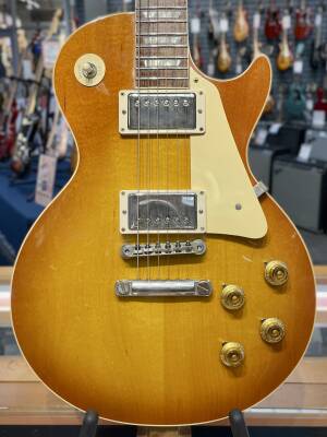 Store Special Product - Gibson Custom Shop - 1958 Les Paul Standard VOS Reissue - Iced Tea Burst